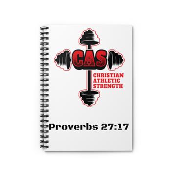 Spiral Note Book - Christian Athletic Strength Apparel